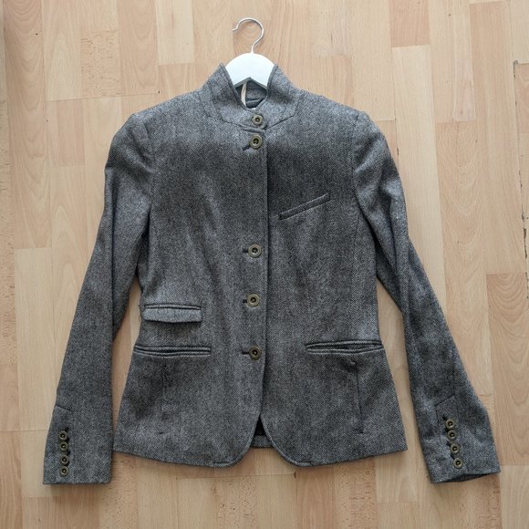 Women's Blazer Jacket Herringbone small - Picture 1 of 3
